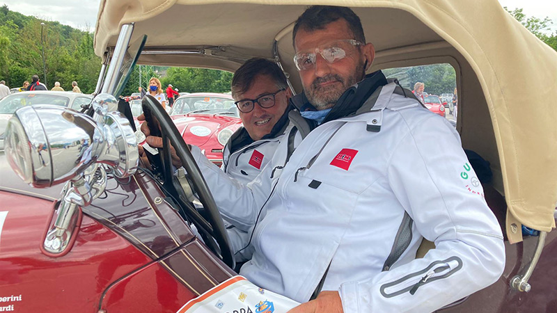 Nel 2022 l’equipaggio Gamberini-Ceccardi correrà per la scuderia Promotor Classic