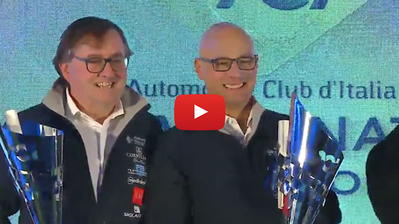 Premiazione Prove Medie Trofeo Superclassiche Auto Storiche